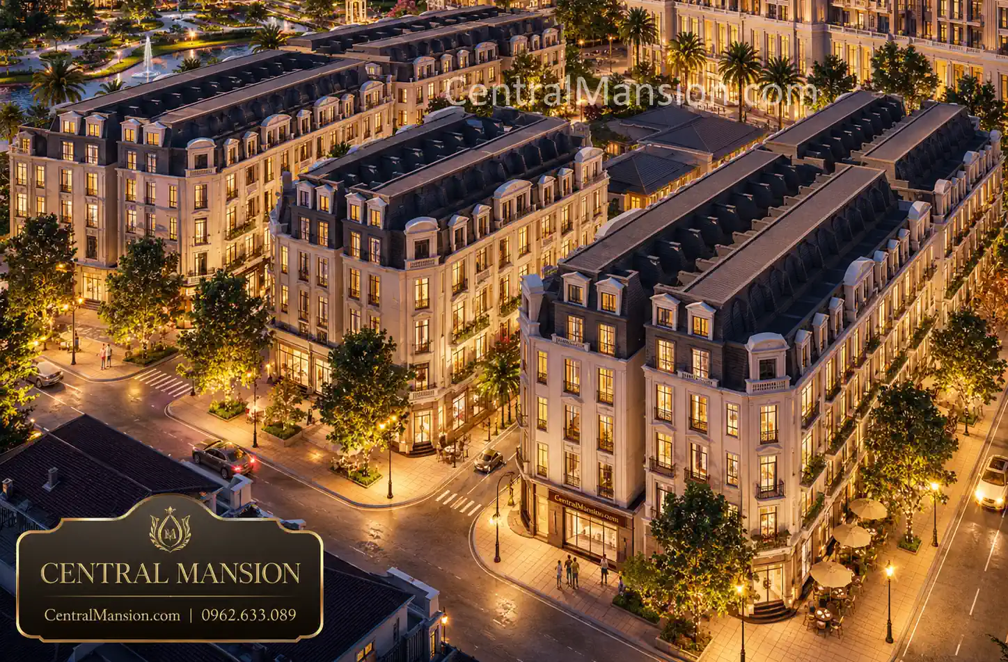 Giá liền kề Central Mansion 5 tầng